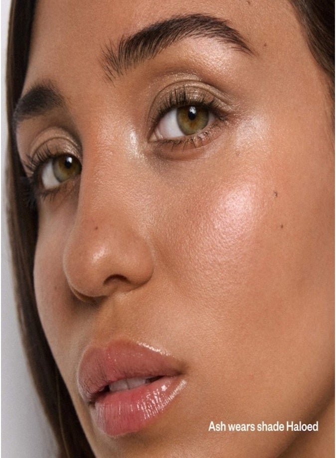 Kosas Shiny Objects Wet Glisten Highlighter Powder 4.5g – Radiant Face & Eye Glow Haloed - Champagne Sheen - Image 3